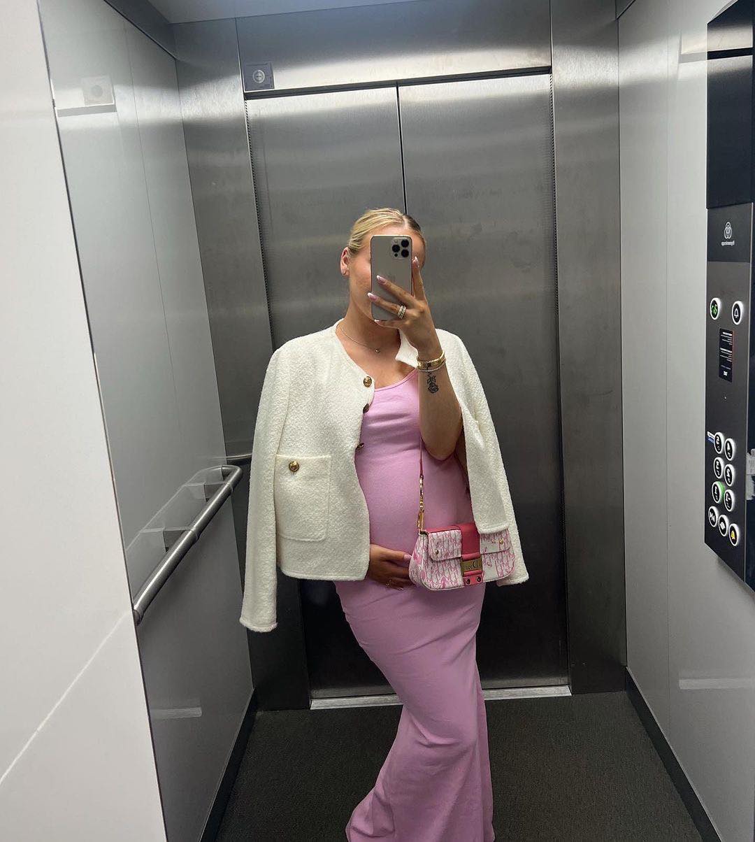 Alora dress - Baby pink