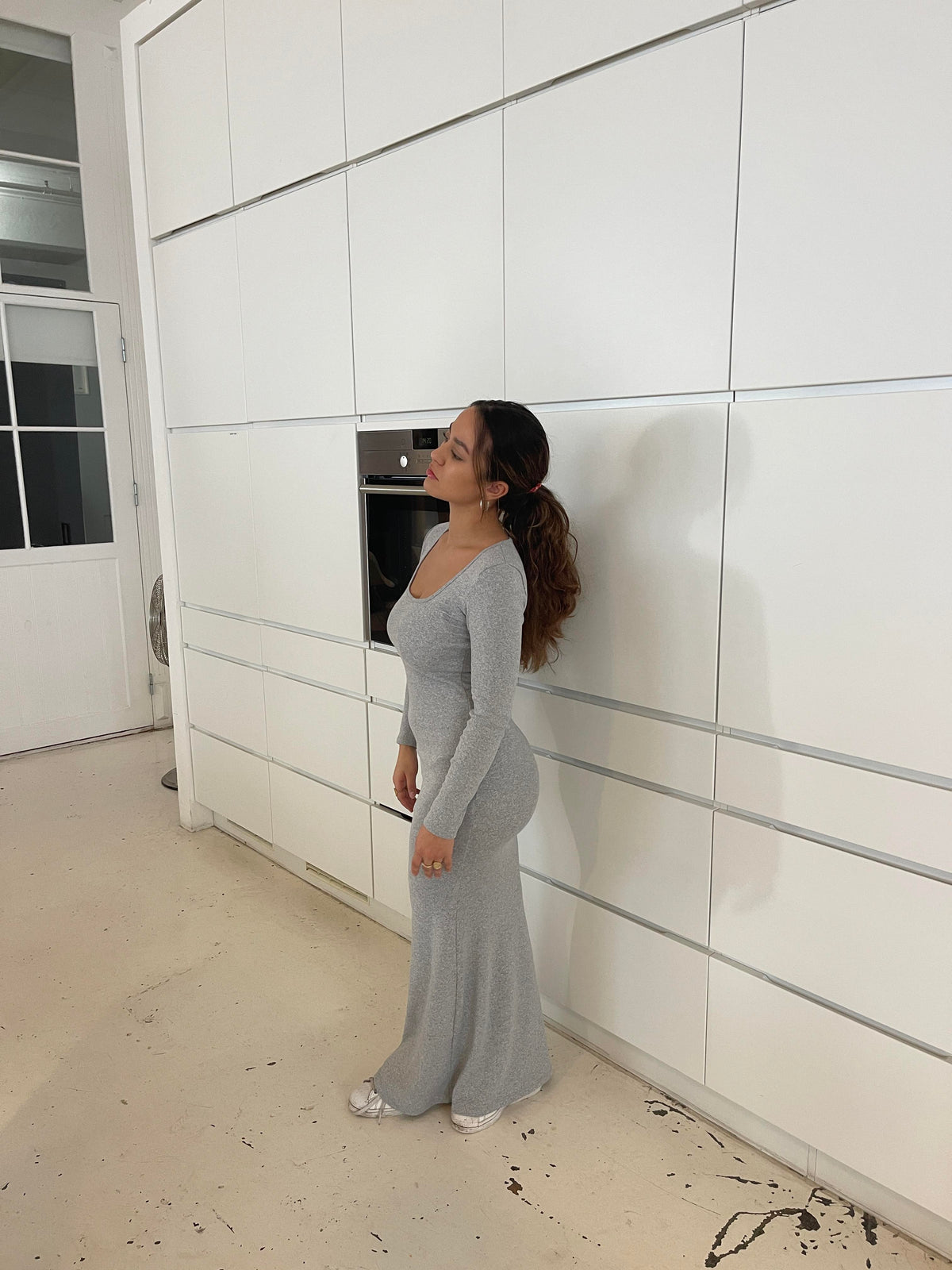 Alana dress - Grey