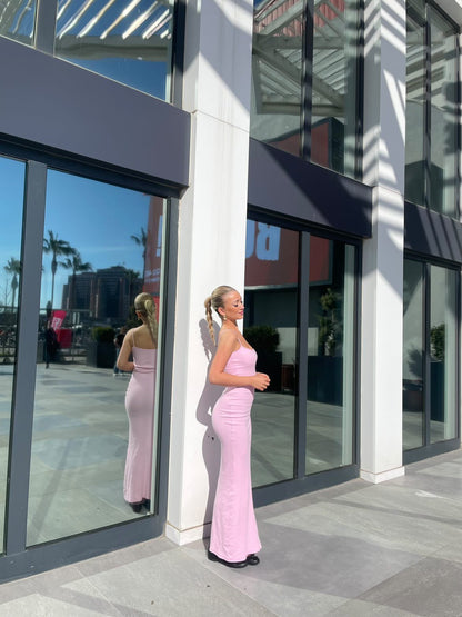 Alora dress - Baby pink