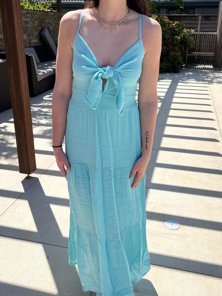 Lydia dress - turquoise