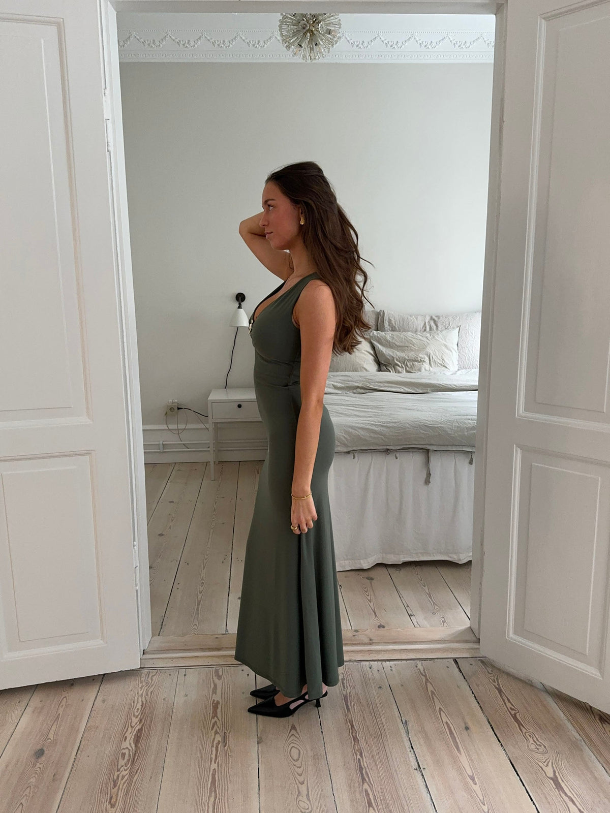 Tita maxi dress - Sage green