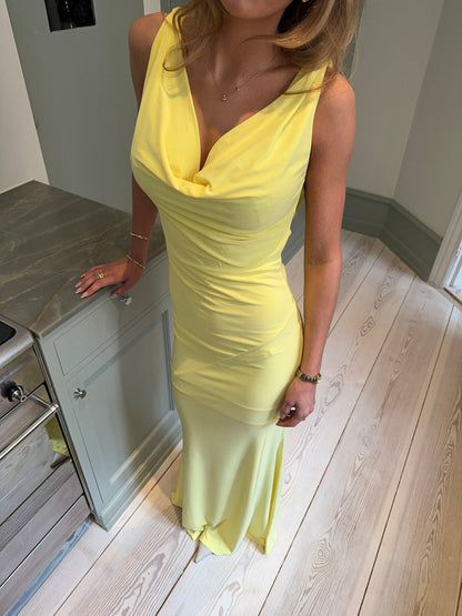 Flora maxi dress - Yellow