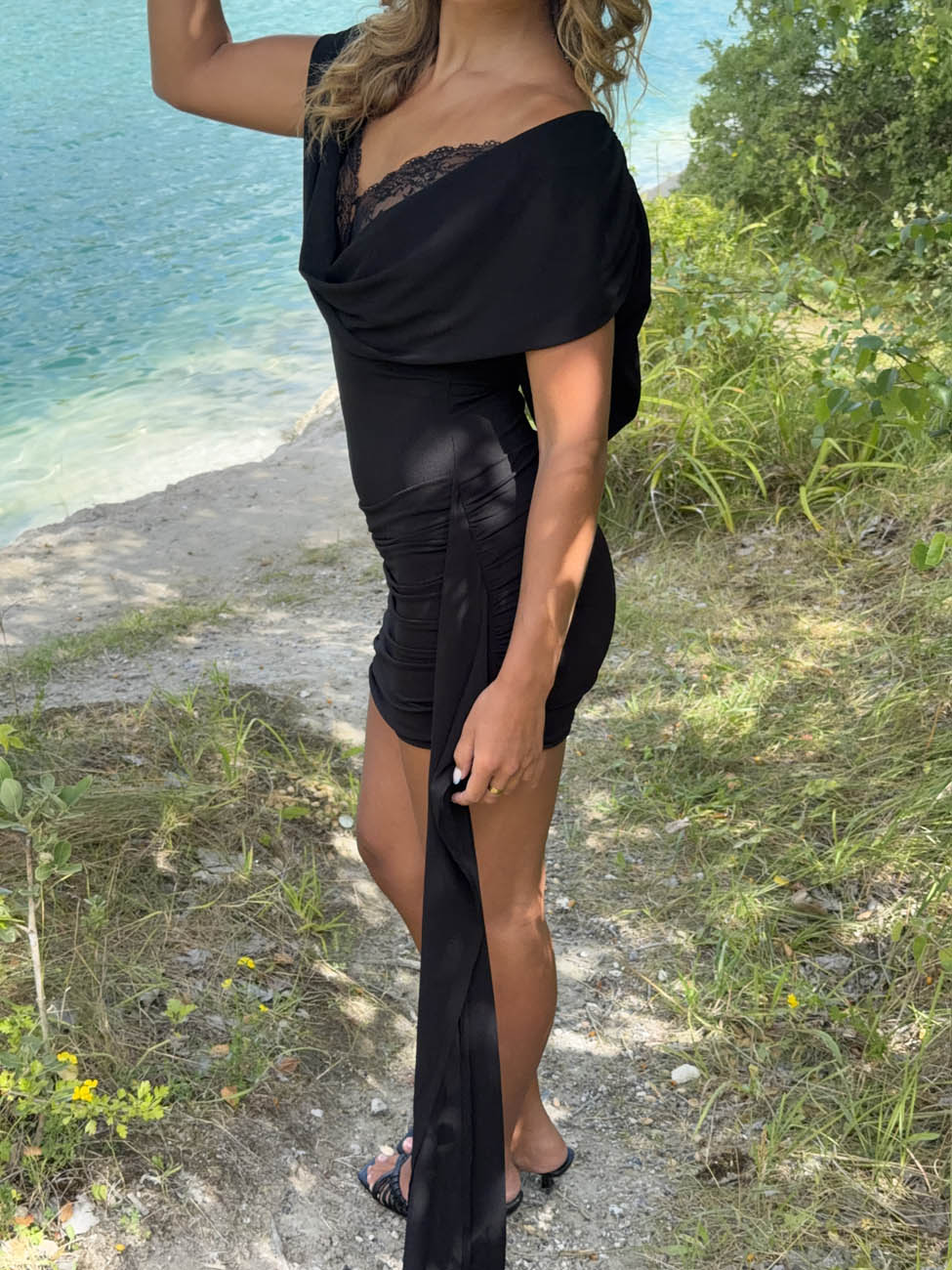 Maleo mini dress - Black